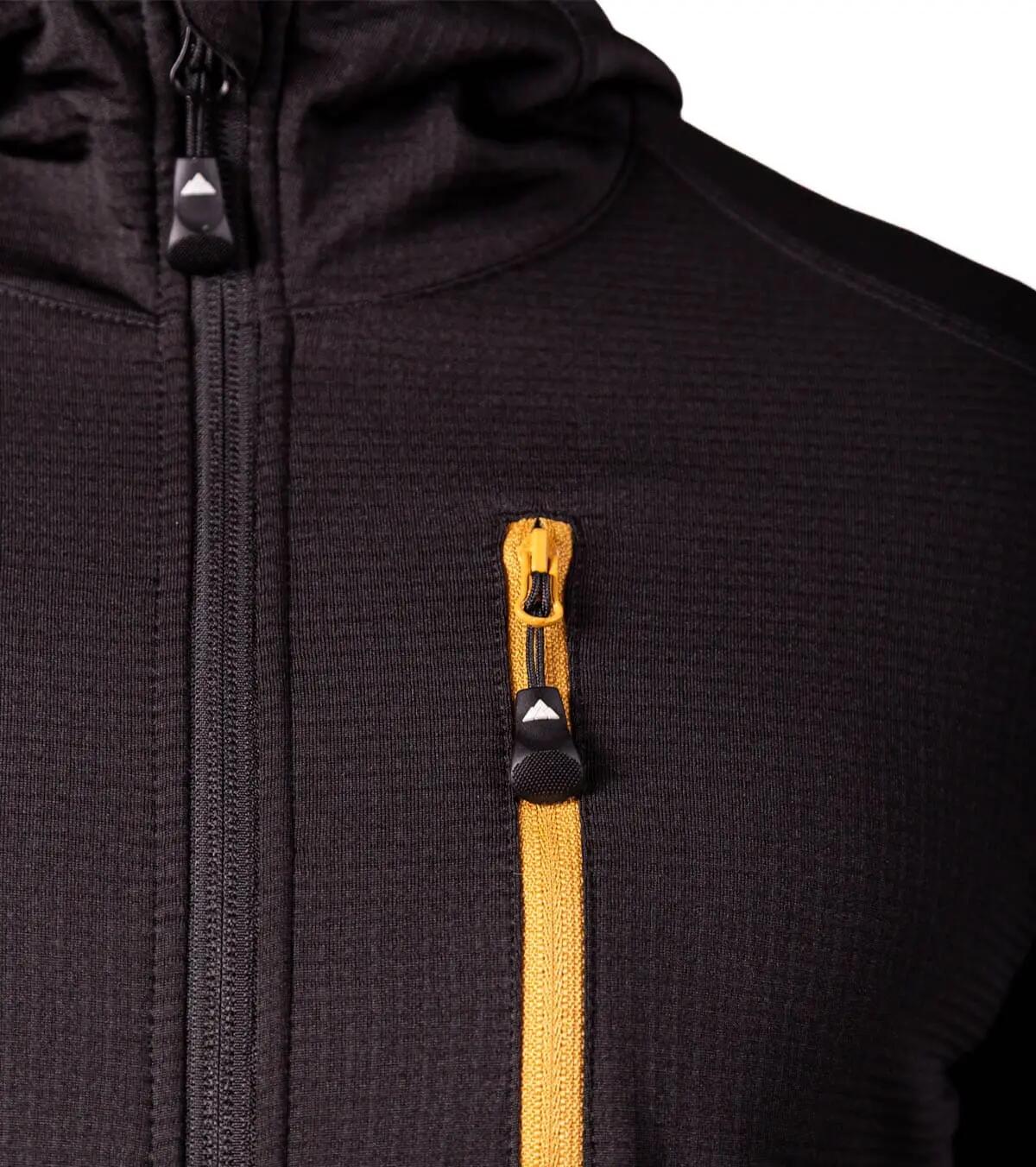 Casaco de Forro Polar Respirável de Montanha Raptor Jacket Homem Amarelo 3/5