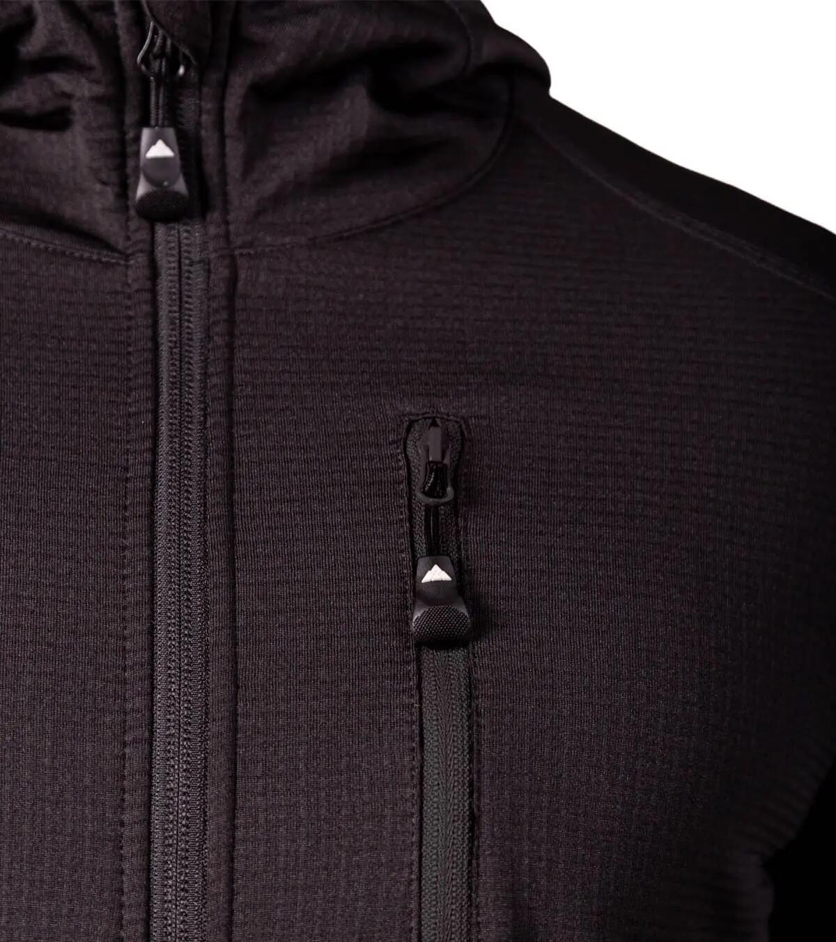 Casaco de Forro Polar Respirável de Montanha Raptor Jacket Homem Preto 3/5