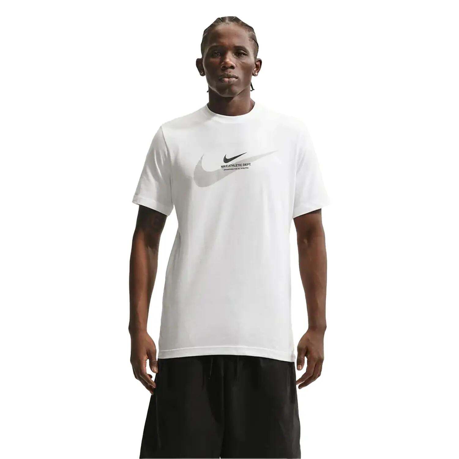 Nike Mens Swoosh Graphic Print T-Shirt