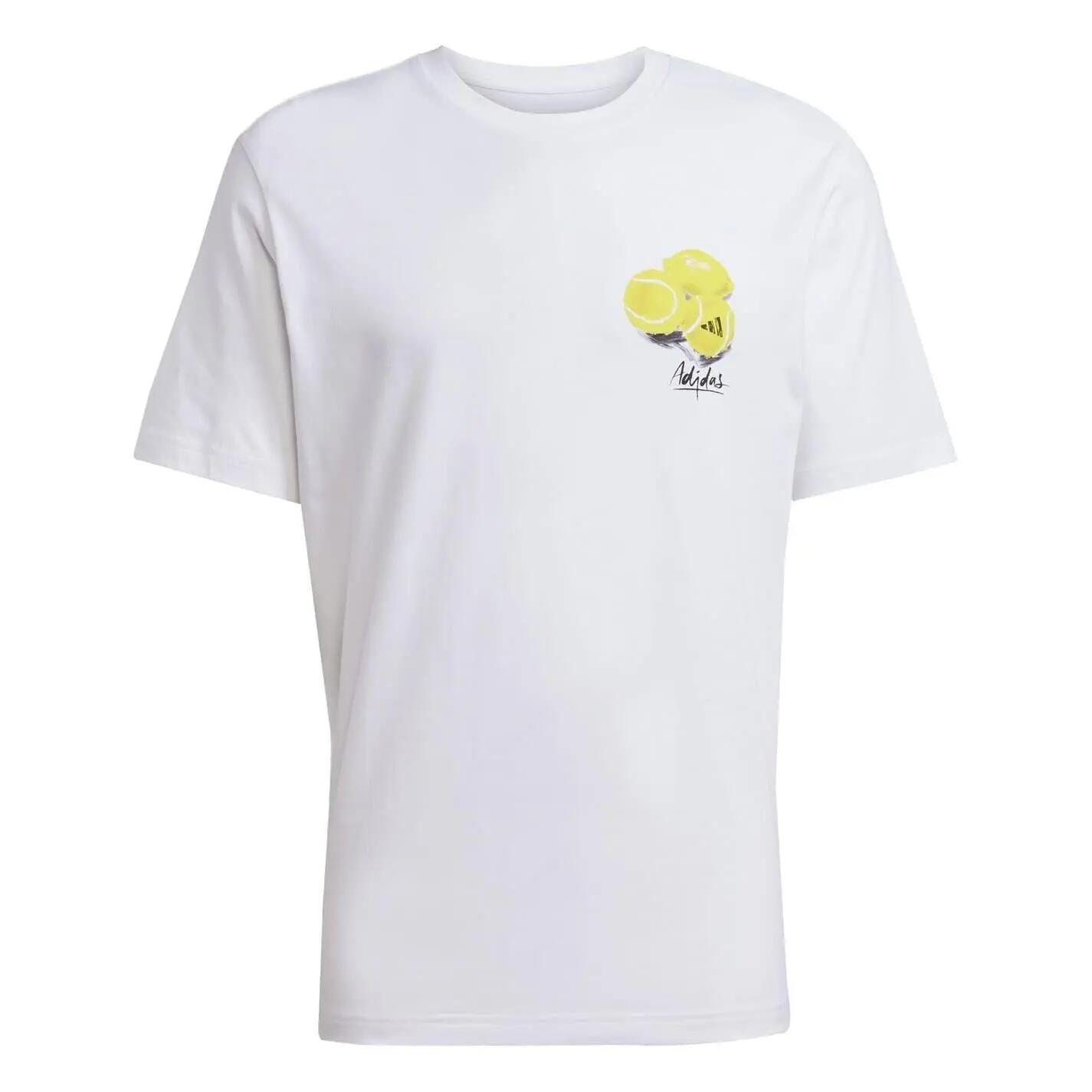 Adidas Mens Regular Tennis T-Shirt