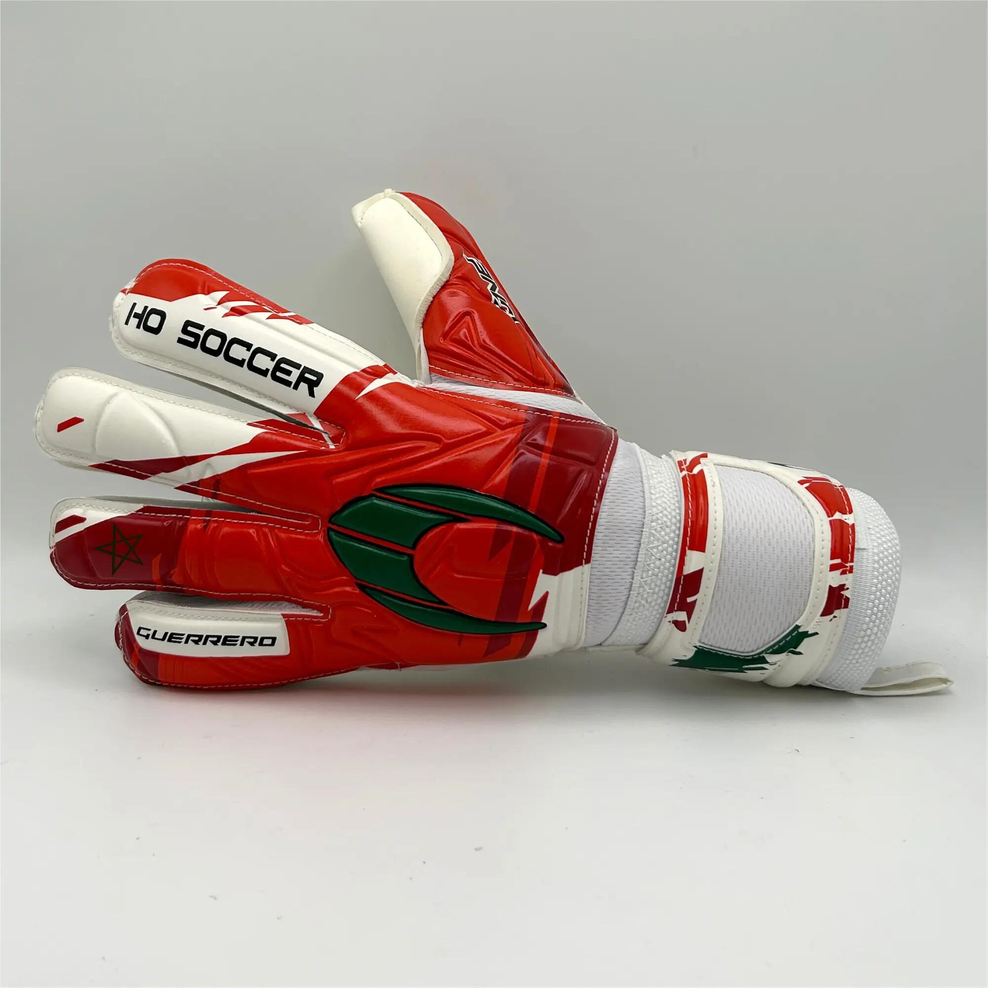 Guantes de Portero Ho Soccer Adulto Guerrero One Patriot Marruecos Rojo 3/6