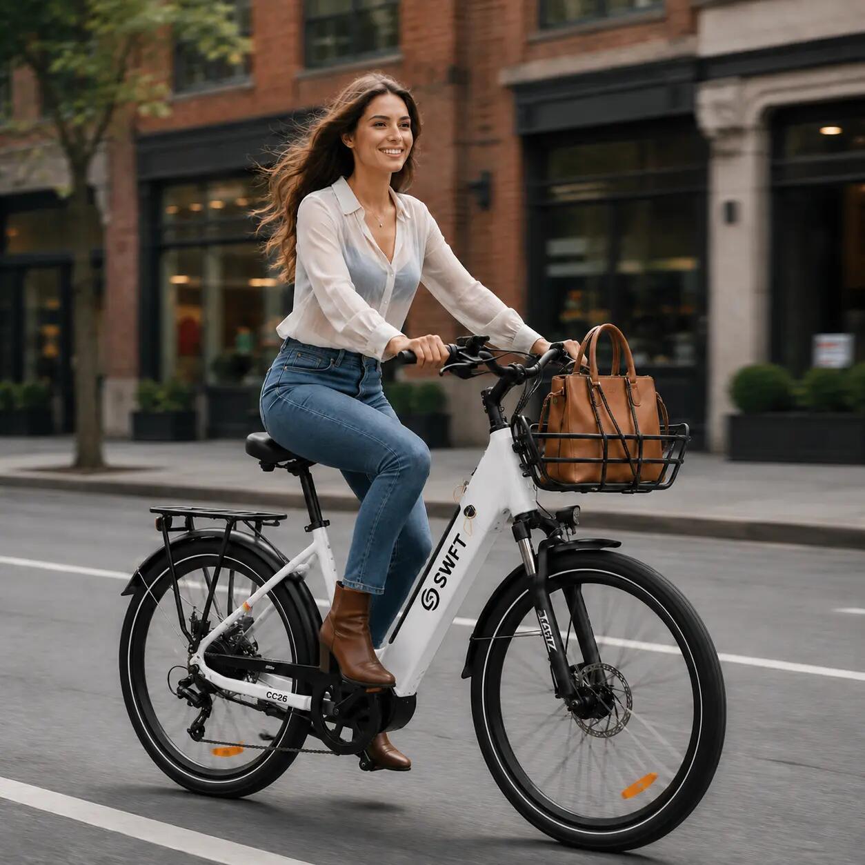OC26 e-terreinfiets met koppelsensor, 250 W, 650 Wh, 55 Nm, brede banden 26×2,5 2/6