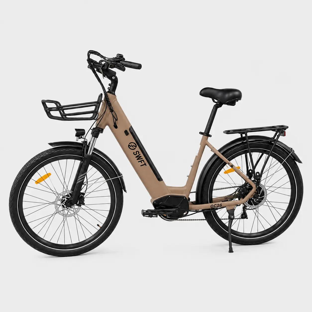 OC26 e-bike off-road con sensore di coppia 250W 650Wh 55Nm, gomme larghe 26×2,5 6/6