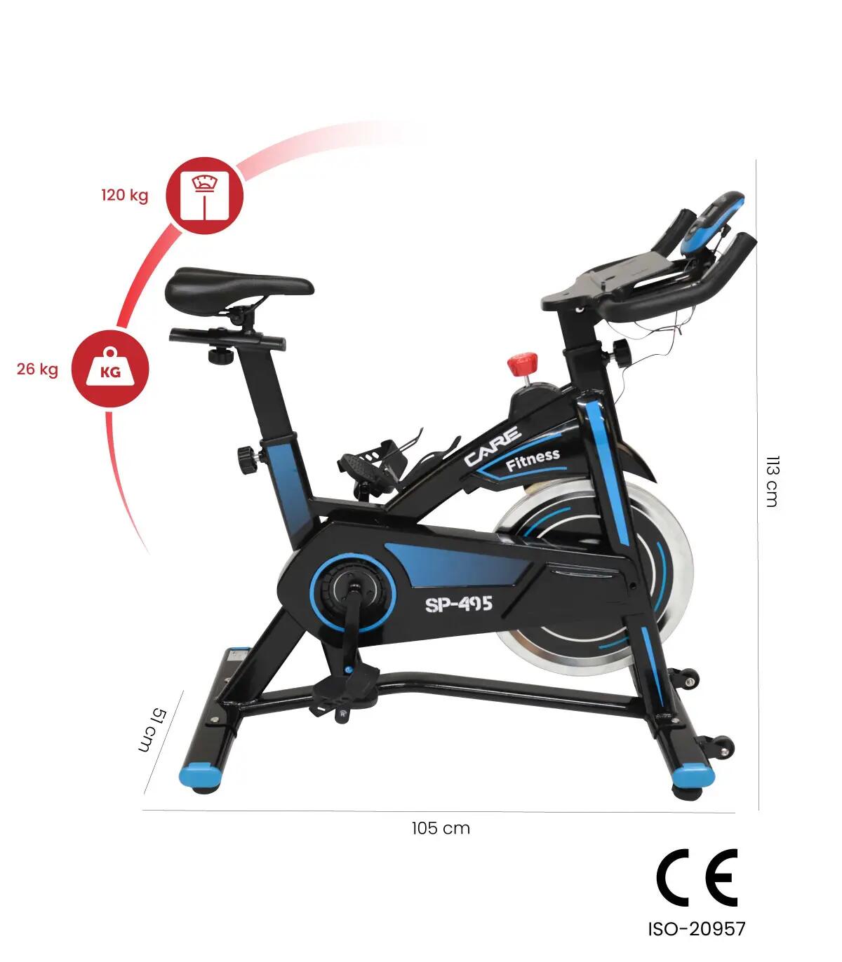 Indoor Cycling Bike - SP-495 2/8