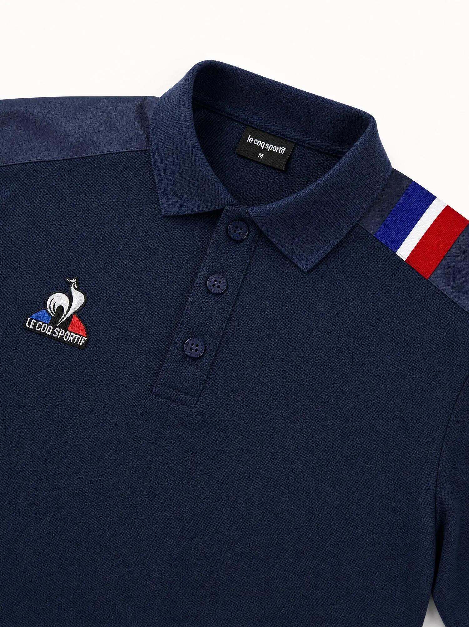 Polo avec détails tricolores Teamsport 4/5