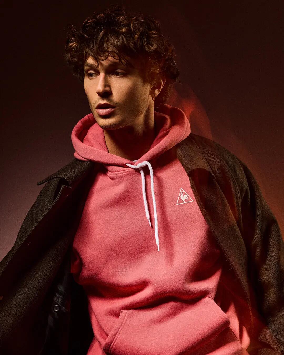Sweat col rond relax en double face 7/7