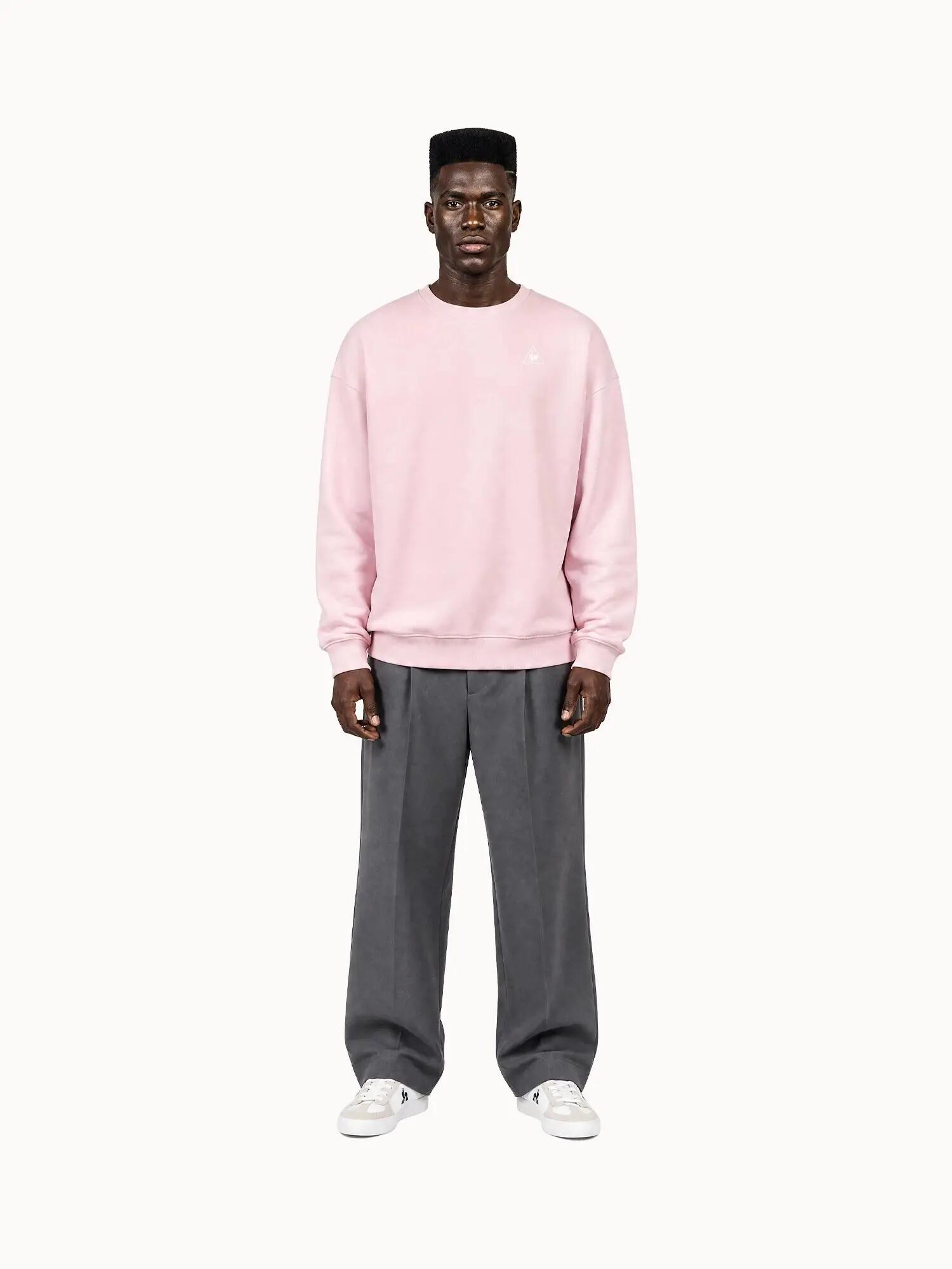 Sweat col rond relax en double face 5/7