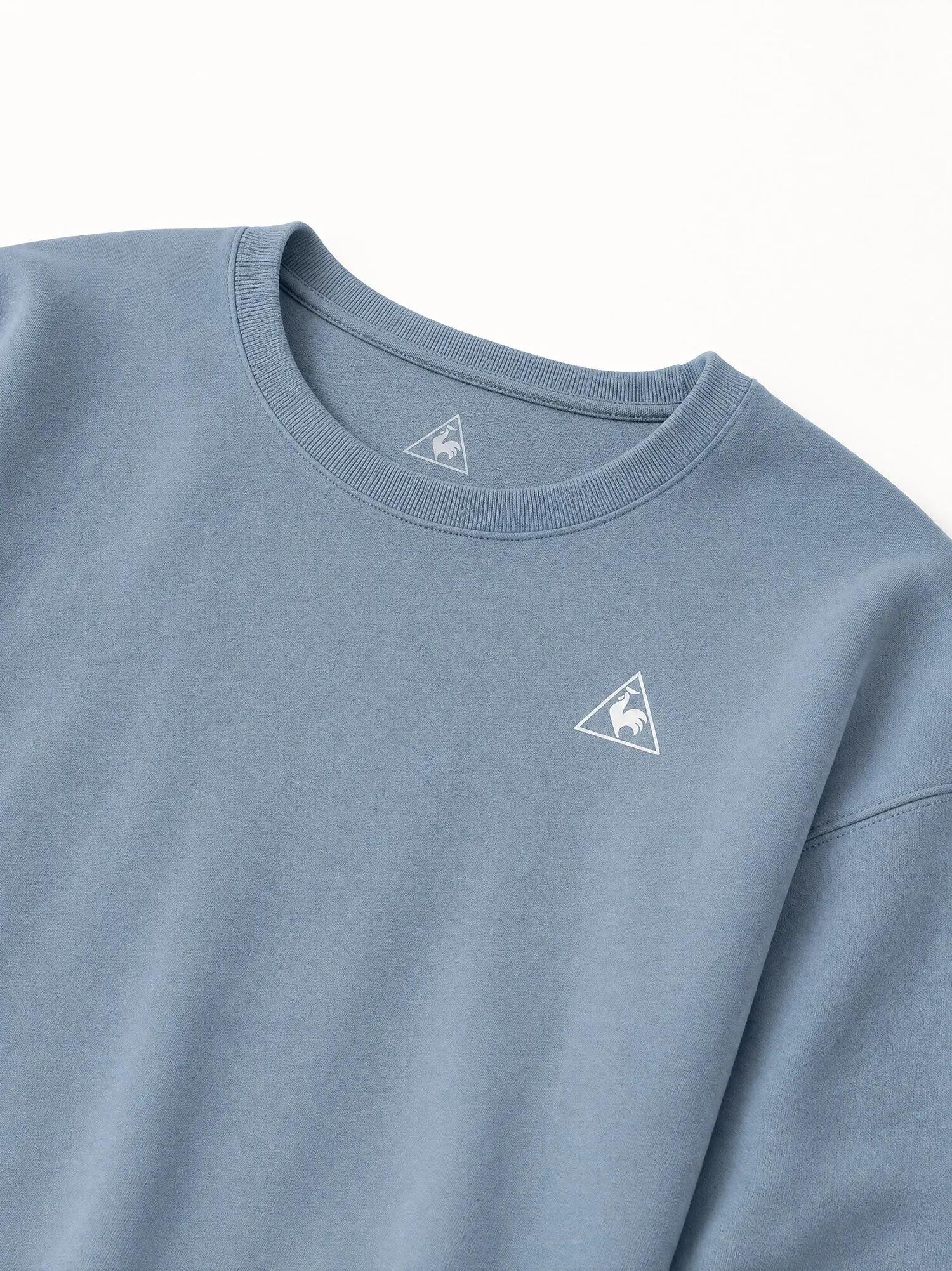 Sweat col rond relax en double face 4/5