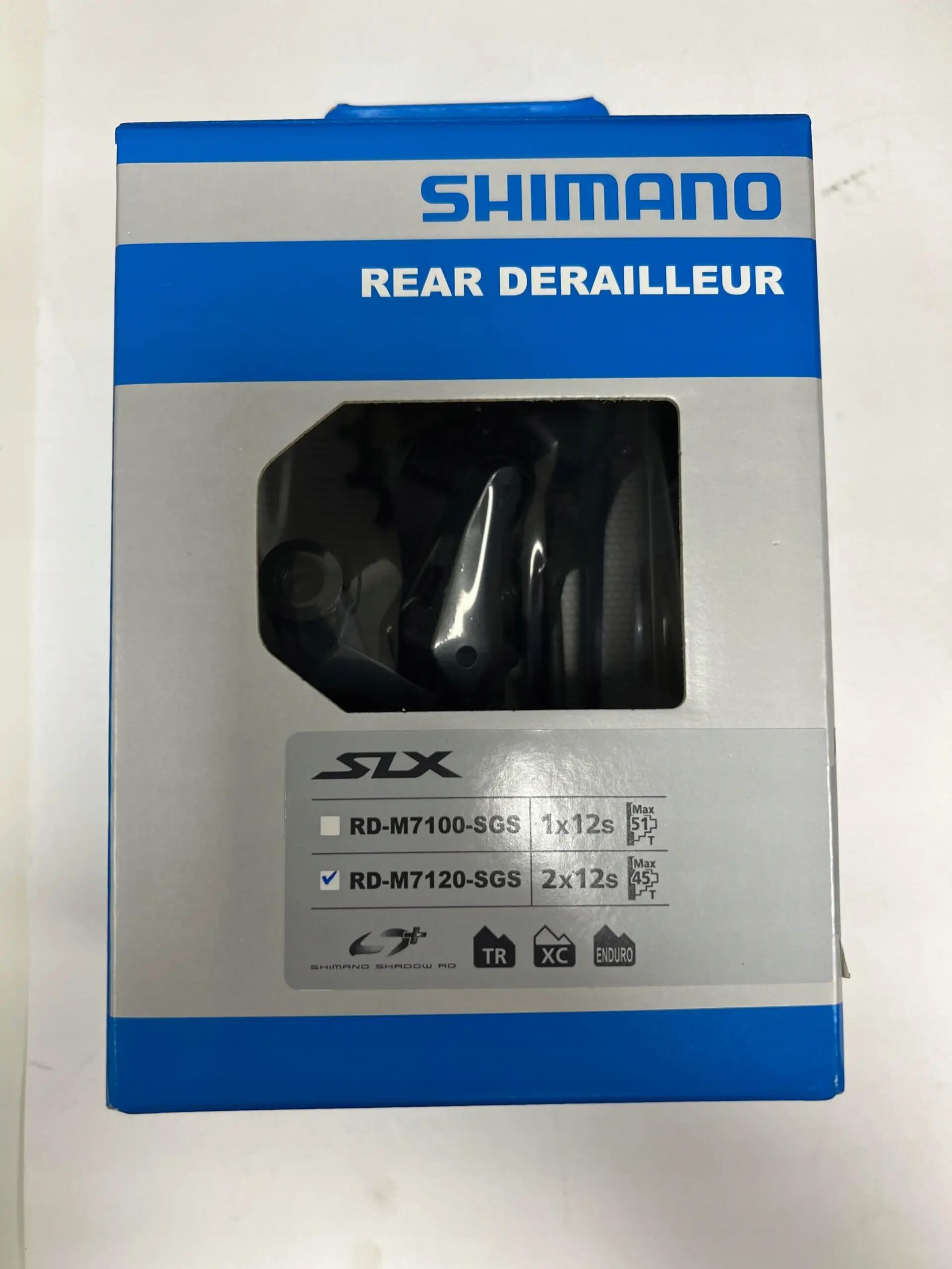 Shimano SLX RD-M7120-SGS Achterderailleur 2x12V 3/4