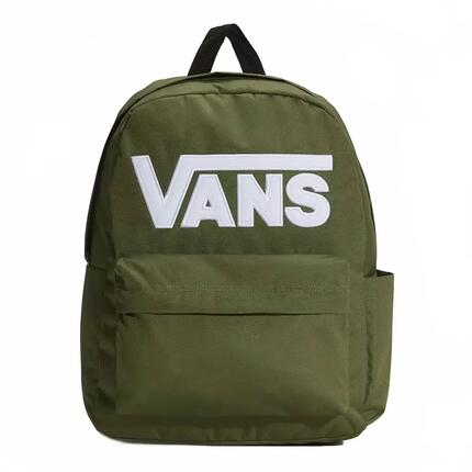 Mochila Verde Vans Old Skool Drop V Green - Diseño Icónico, Espaciosa y Duradera