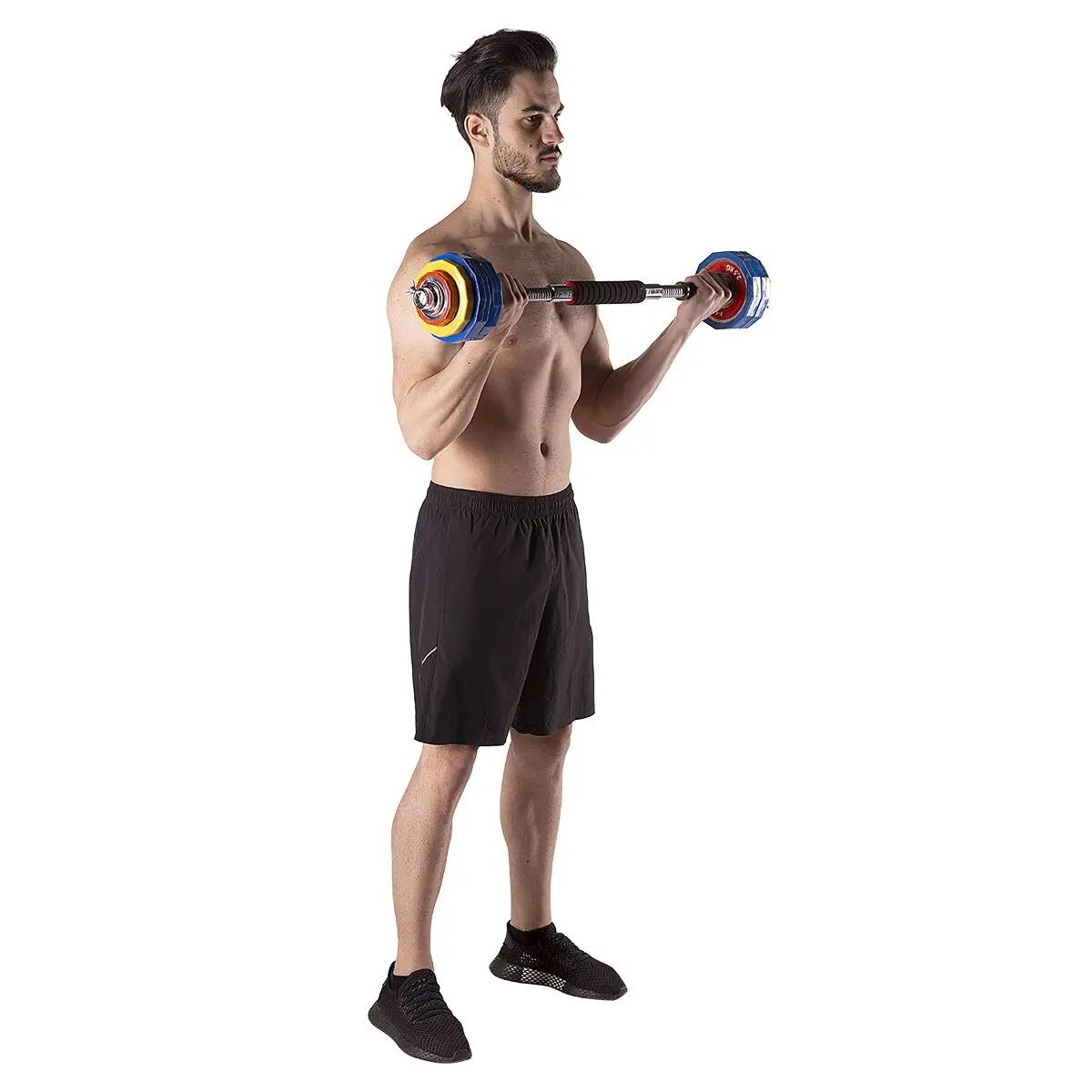 Verstellbares Hantel- und Kurzhantel-Set - 21 kg 15/15