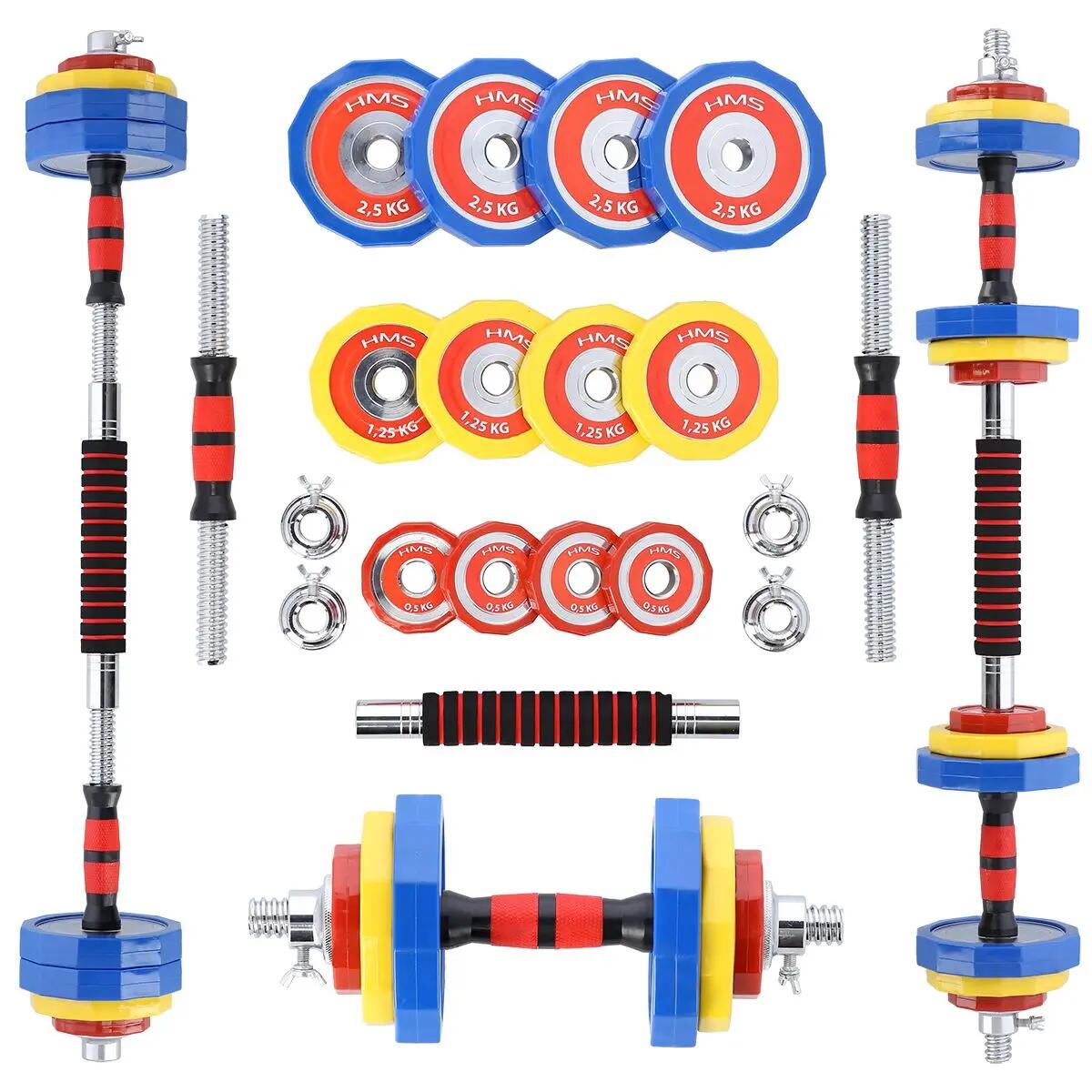 Verstellbares Hantel- und Kurzhantel-Set - 21 kg 14/15