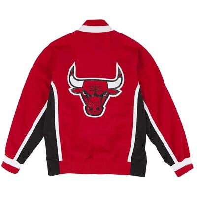 Giacca Mitchell & Ness NBA Authentic Warm Up JKT Bulls 1992