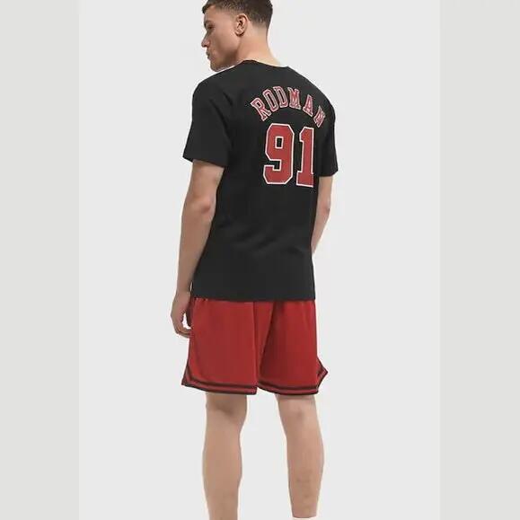 T-shirt Mitchell & Ness Rodman  black 6/6