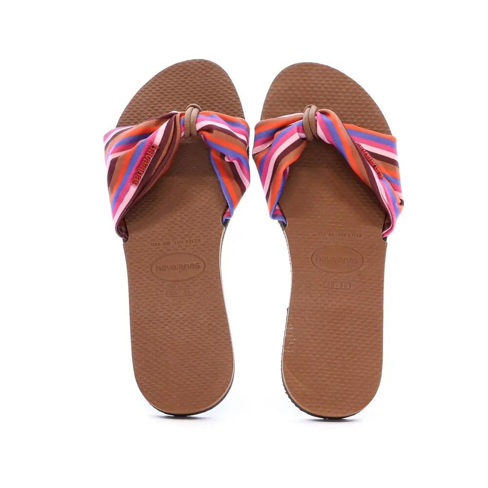 Infradito Donna Havaianas Tropez Rosse/Blu 4/4