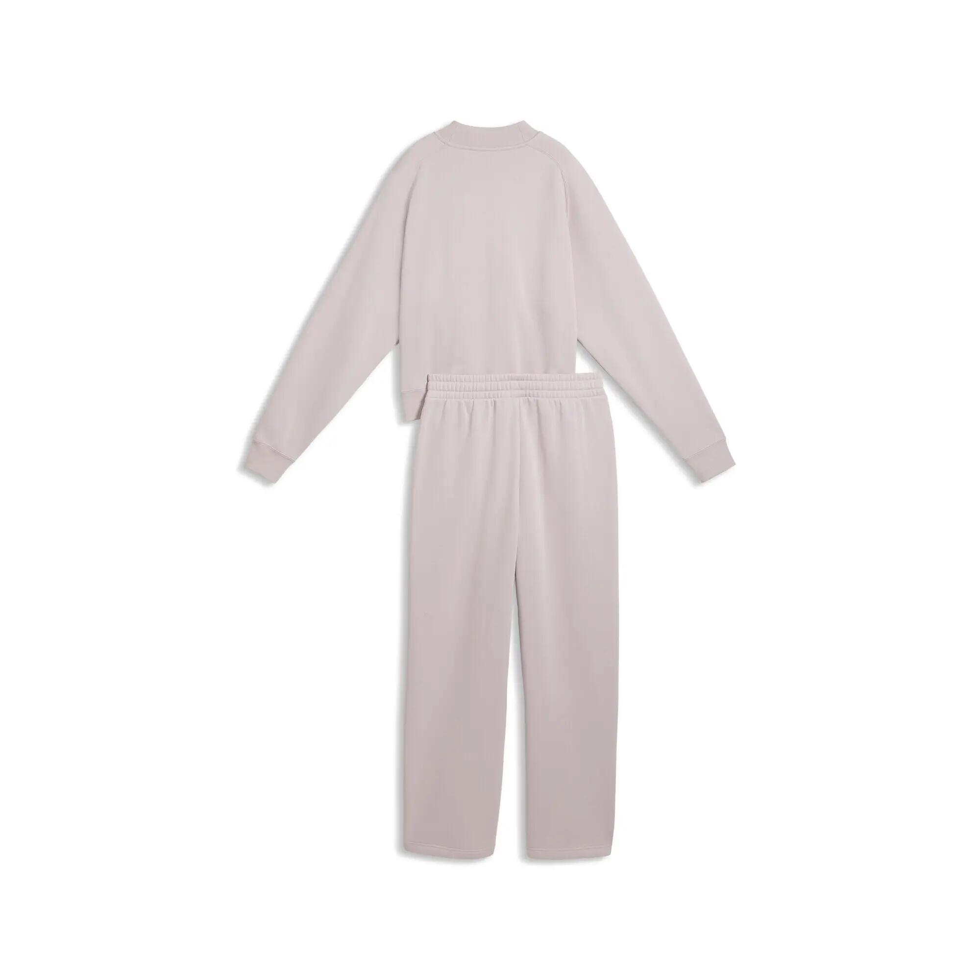 Tuta loungewear in pile da donna PUMA 5/6
