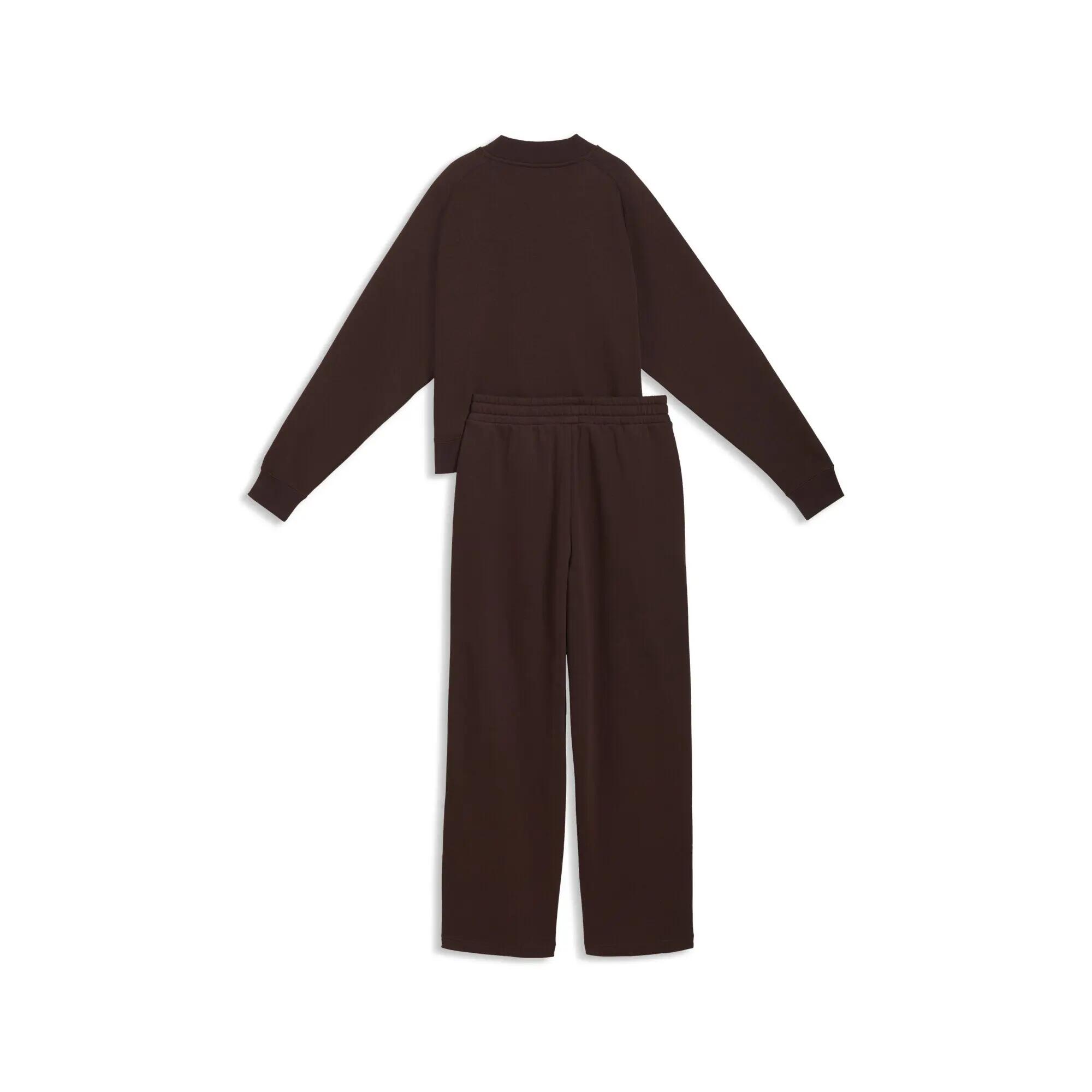 Tuta loungewear in pile da donna PUMA 5/6