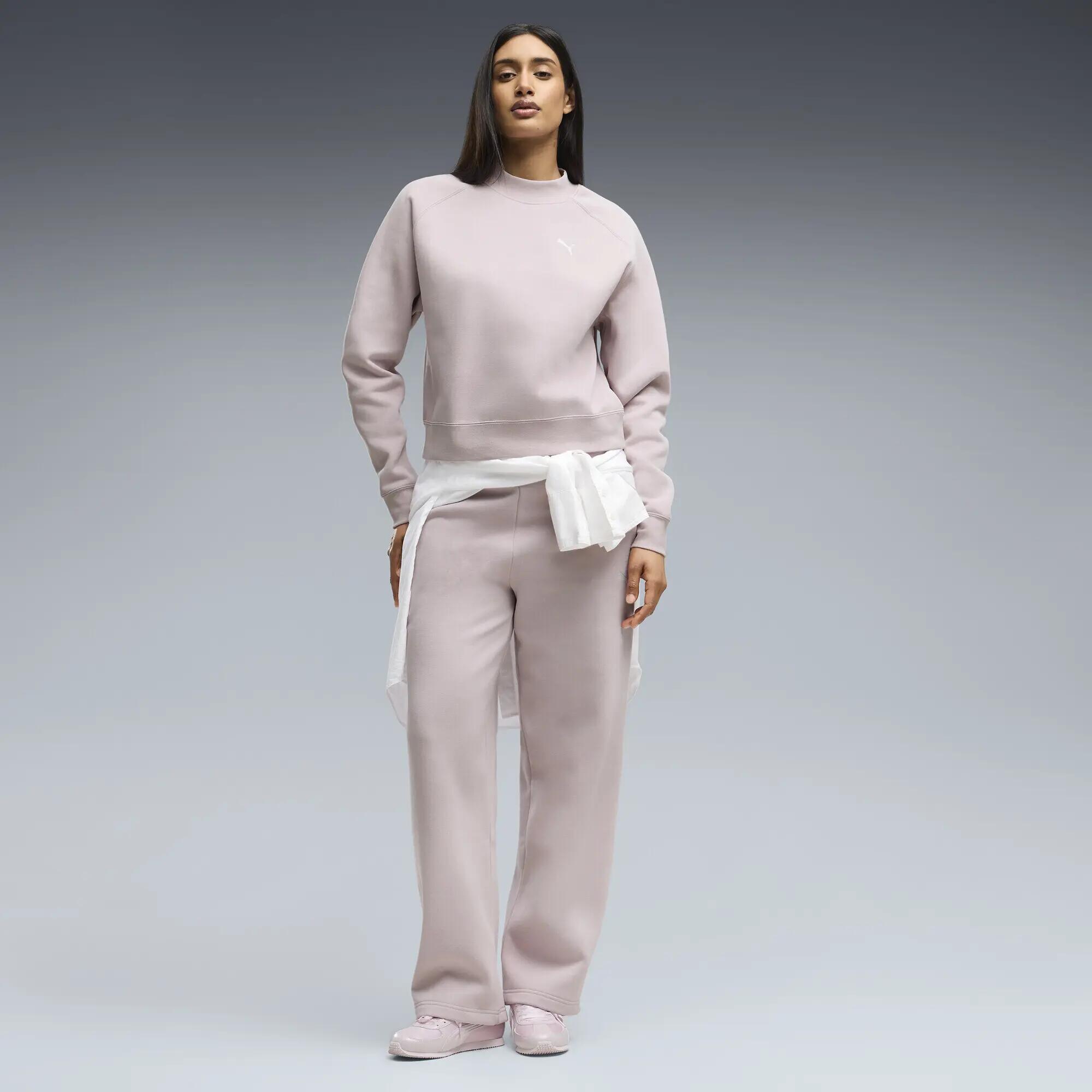 Tuta loungewear in pile da donna PUMA 2/6
