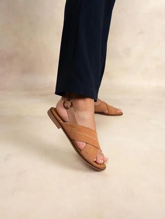 Sandales plates - Lifestyle - Femme - Assiane - bleu marine