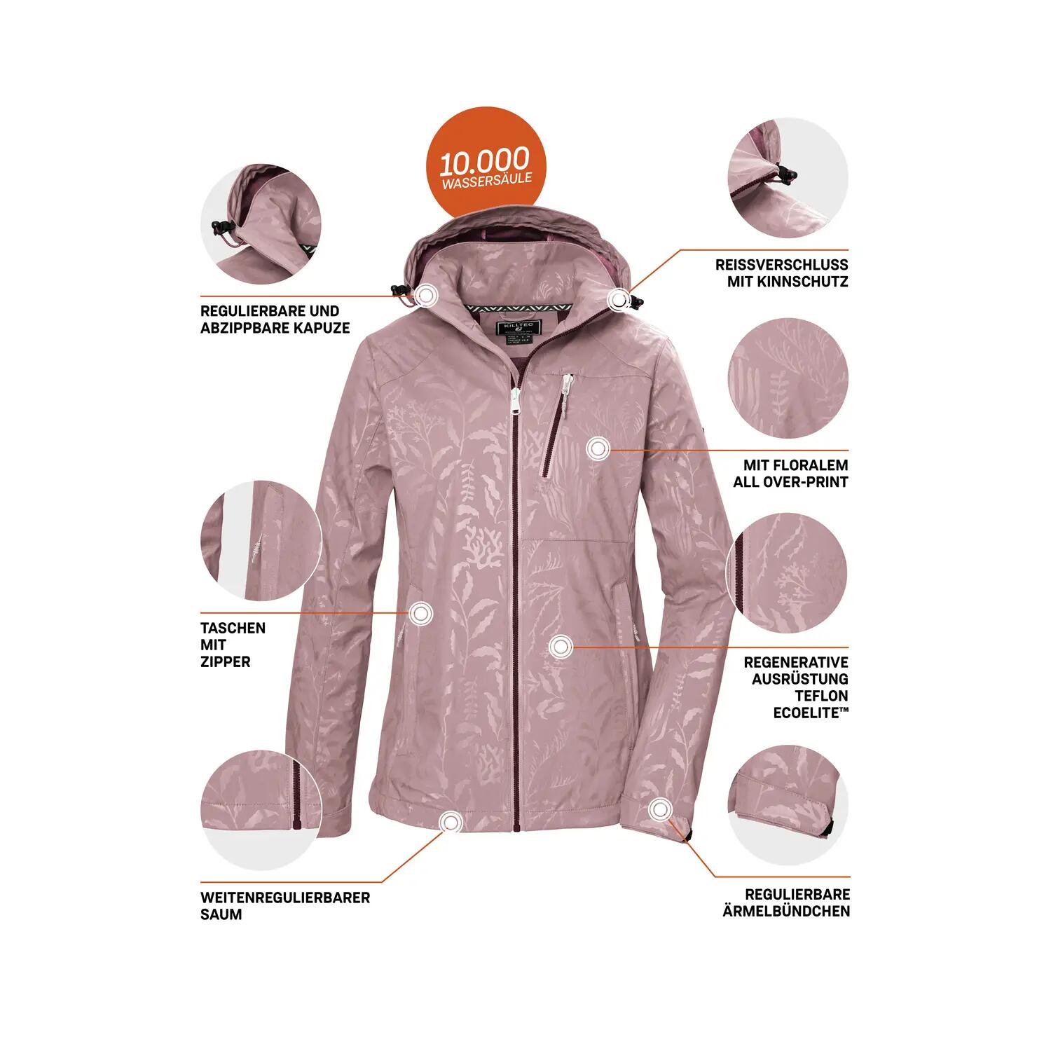 Damen Softshelljacke KOS 122 6/7