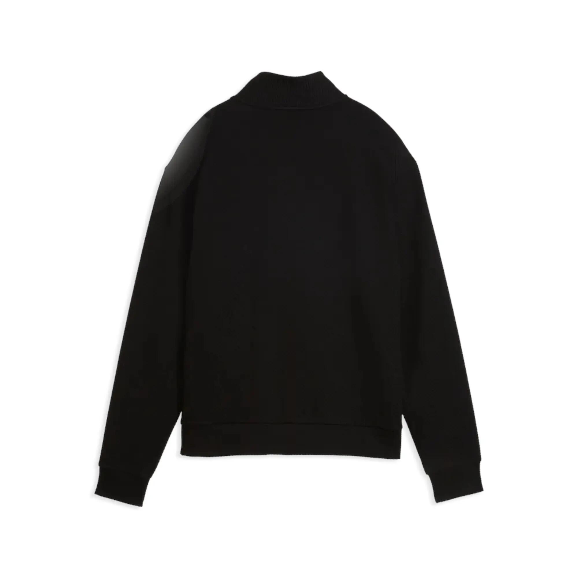 Camisola Essentials Elevated Standard com fecho até ao pescoço para mulher 6/9