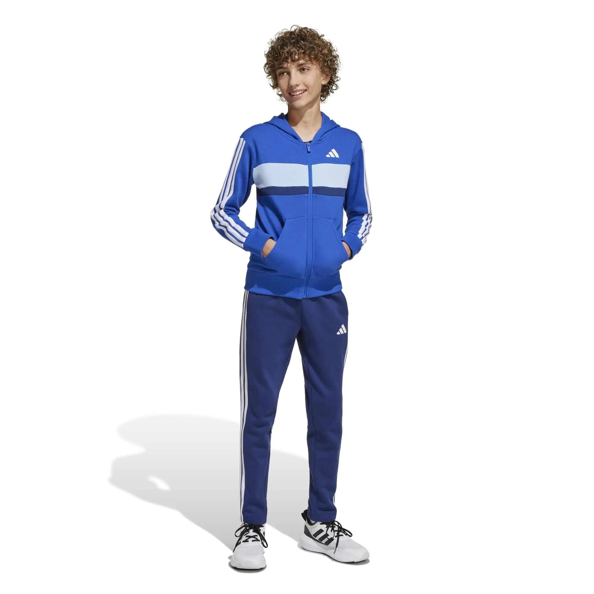 Survêtement en polaire 3 bandes enfant adidas Seasonal Essentials Tiberio 10/13