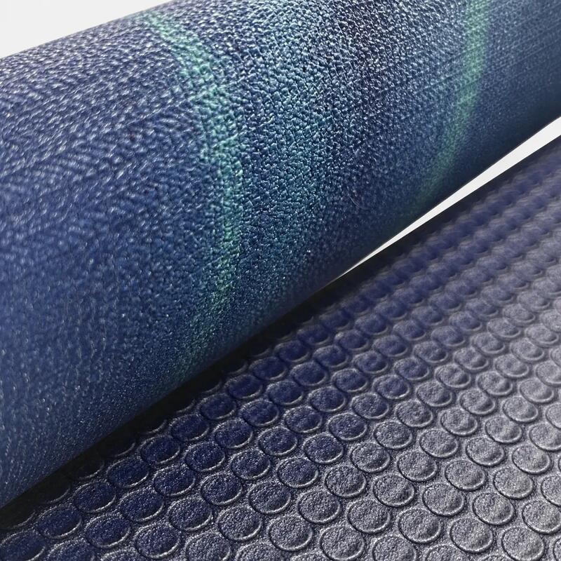 Rebuwo Kaydırmaz Ekolojik PER Yoga ve Pilates Matı 5 mm - Mavi