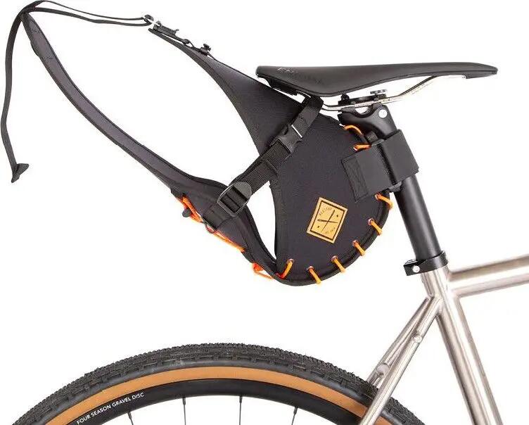 Sacoche de Selle Restrap Saddle Bag 14L Noir Orange 4/5