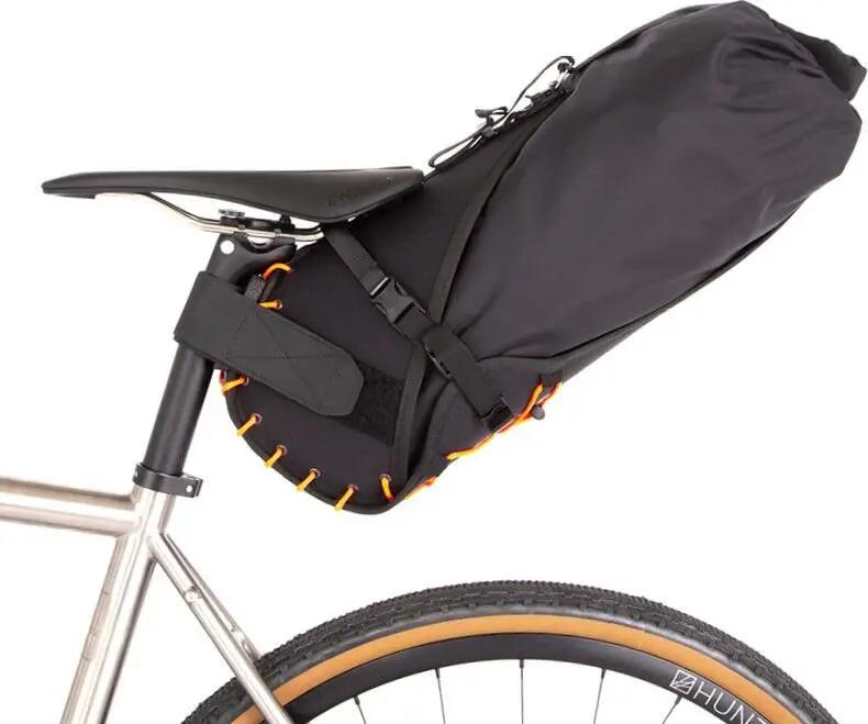 Sacoche de Selle Restrap Saddle Bag 14L Noir Orange 2/5