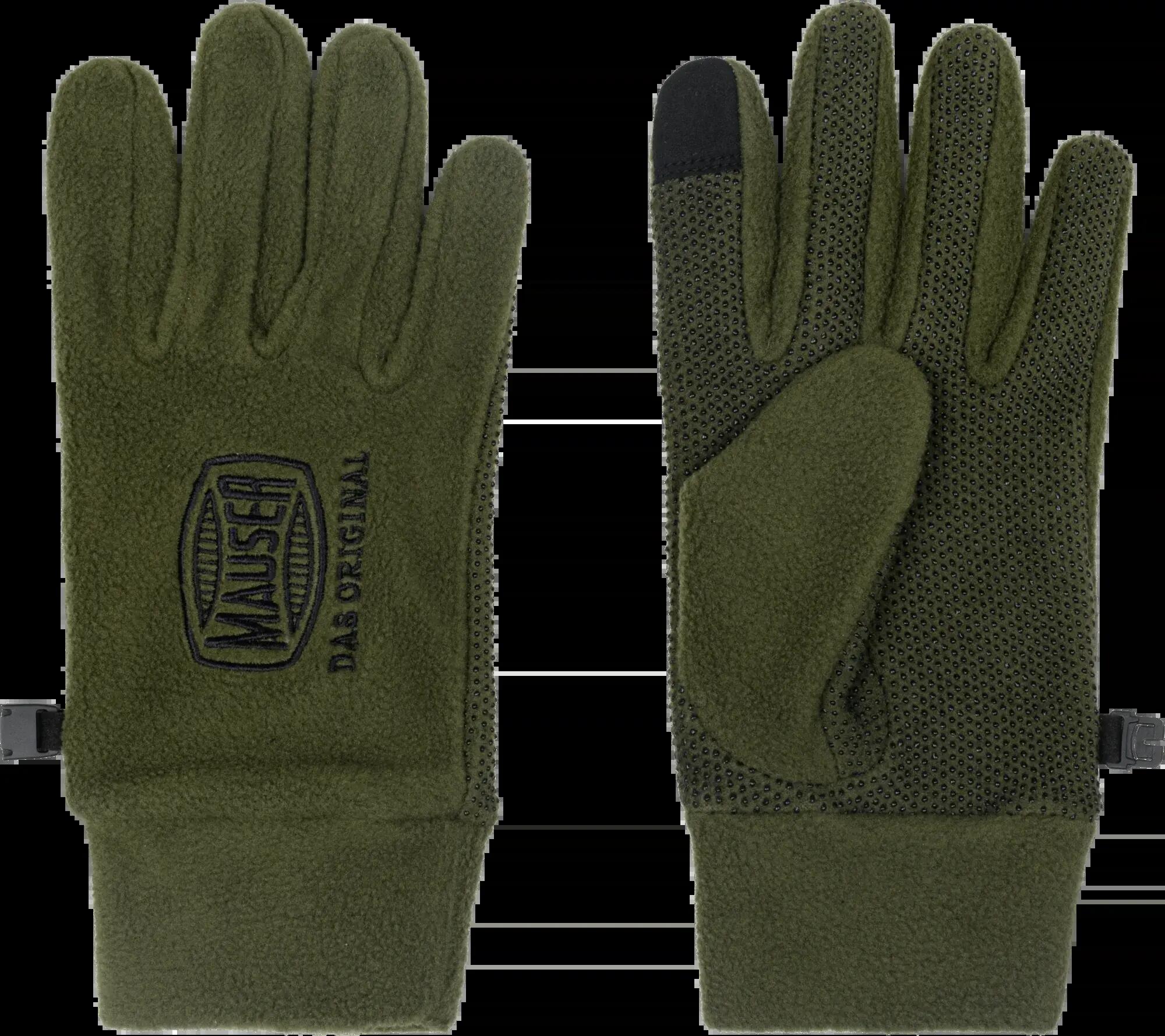 Guanti Silent Fleece - Verde 1/1