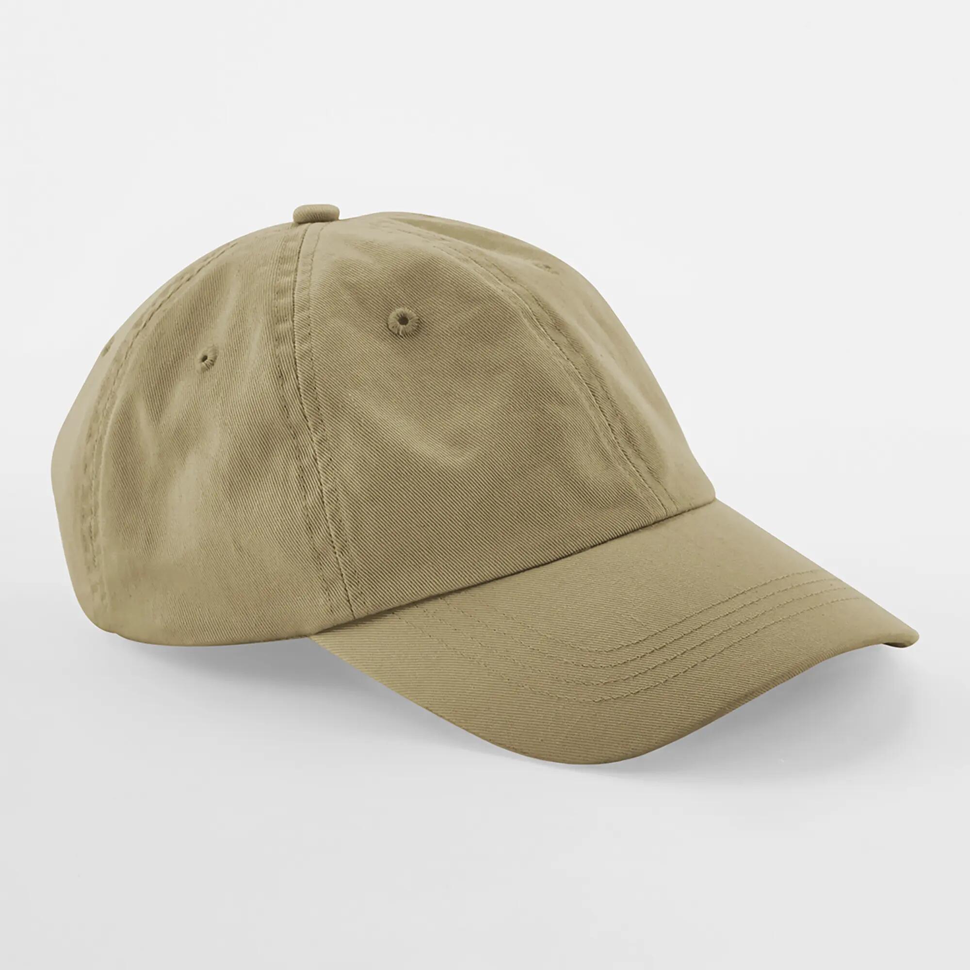 Casquette à profil bas 6 panneaux - Desert sand - One Size 3/4