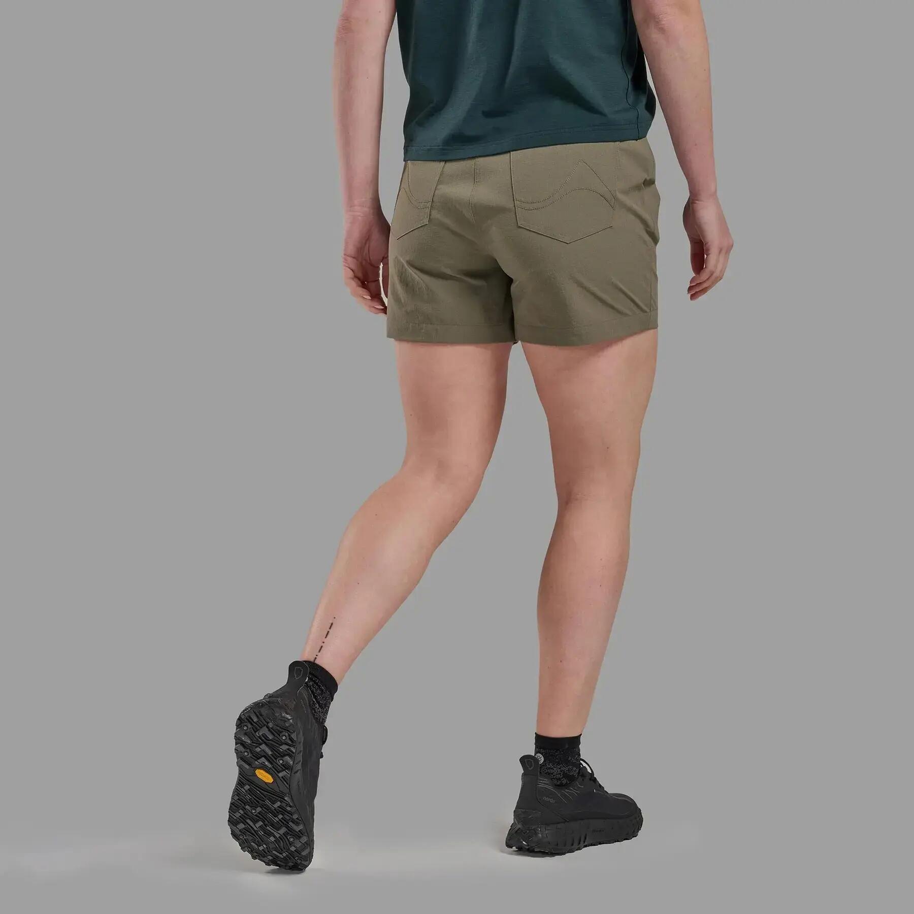 Calções femininos das Bermudas Montane Genoa Lite 3/3