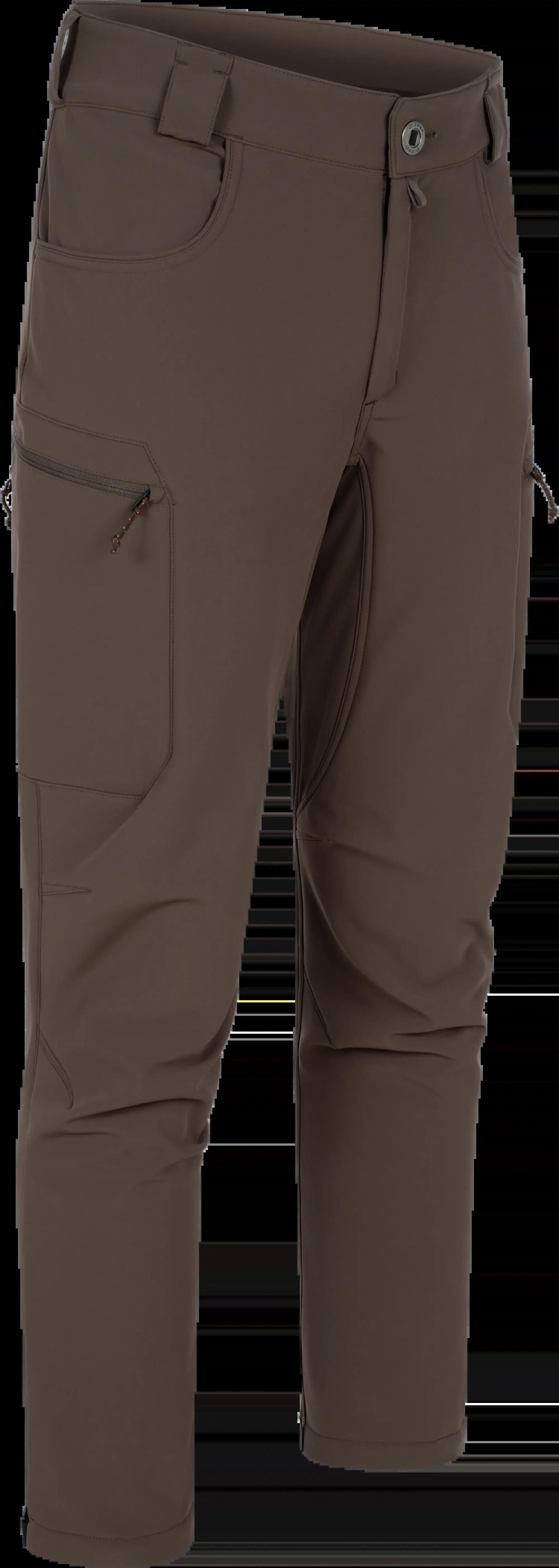 Chase Softshell Hose Herren - Dunkelbraun 4/4