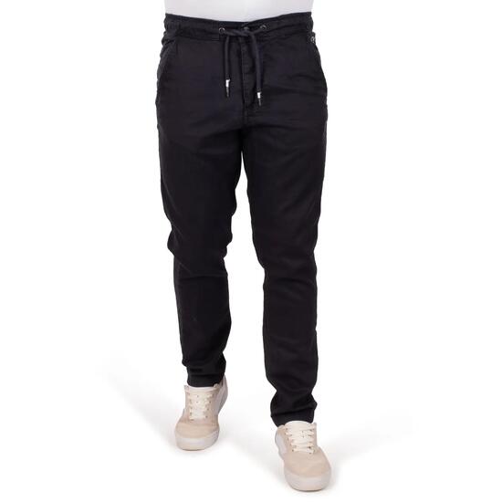 Pantalon en lin écume 50 / Navy