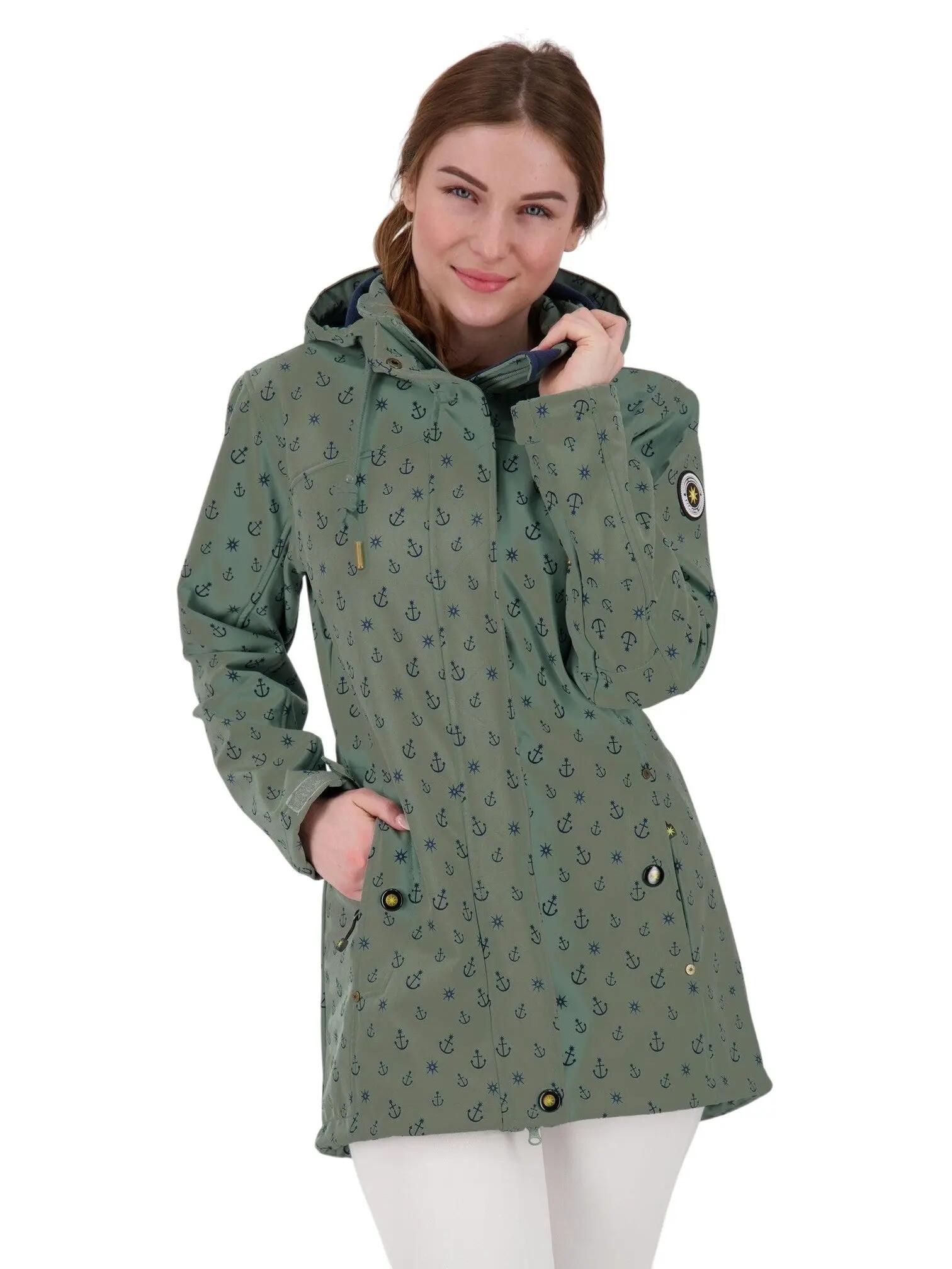 Damen - Naturwandern - Softshelljacke - winddicht - Ankerglut 2/2