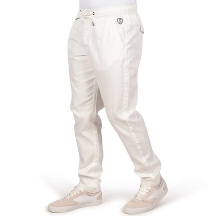 Pantalon en lin écume 50 / Navy