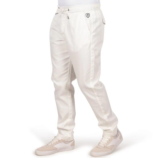 Pantalon en lin écume 44 / Blanc