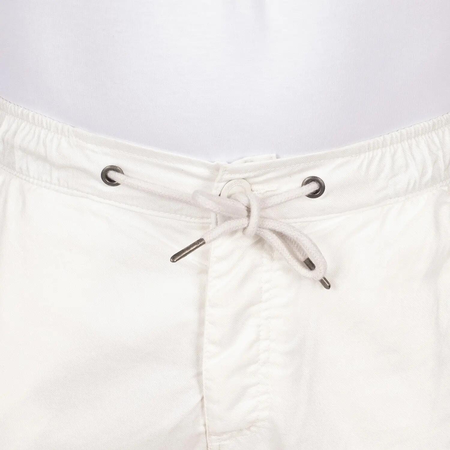 Pantalon en lin écume 46 / Blanc 4/5