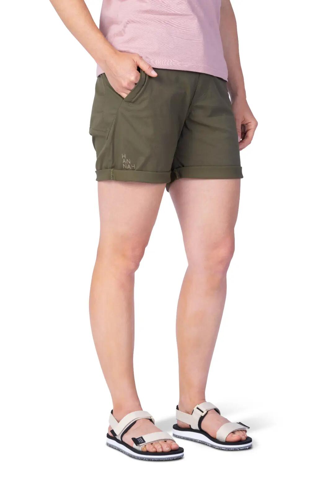 Pantaloncini da donna elasticizzati per attività all'aperto Hannah 5/6