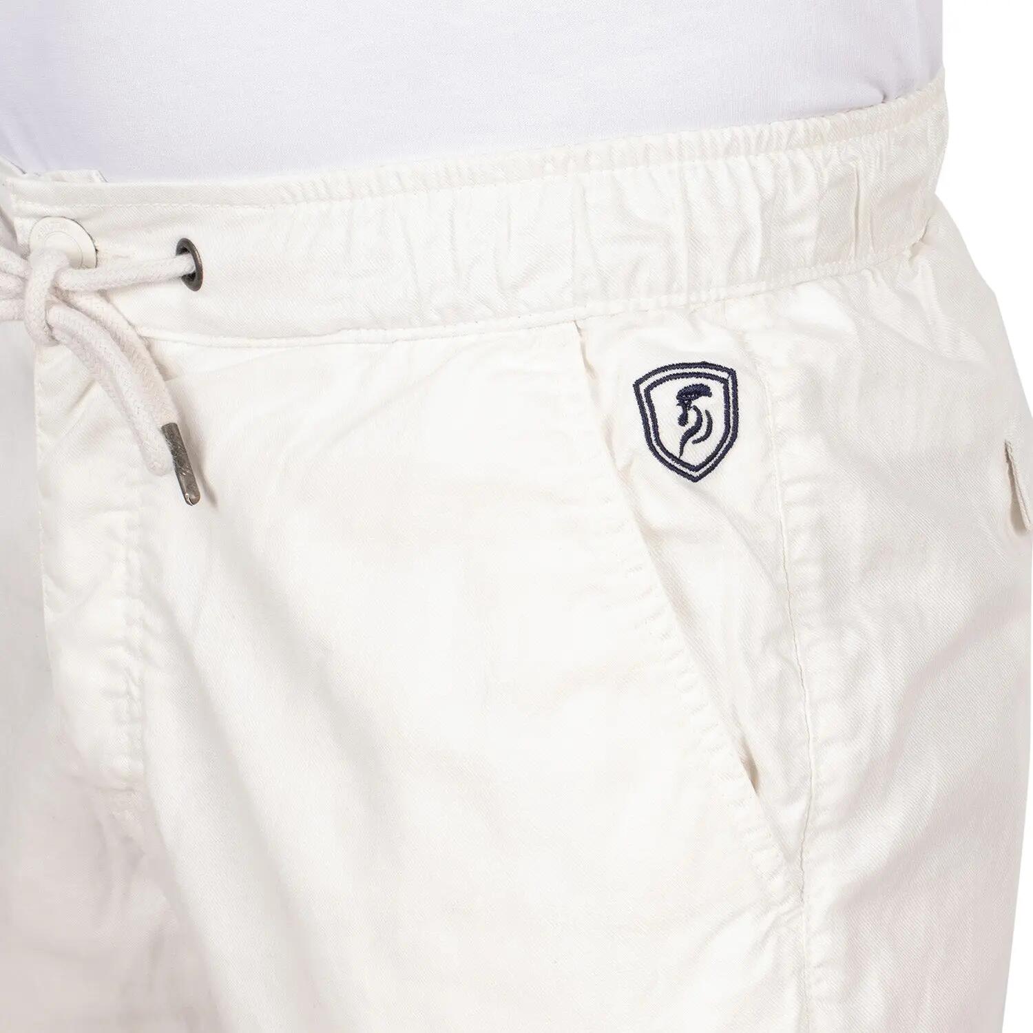 Pantalon en lin écume 46 / Blanc 3/5