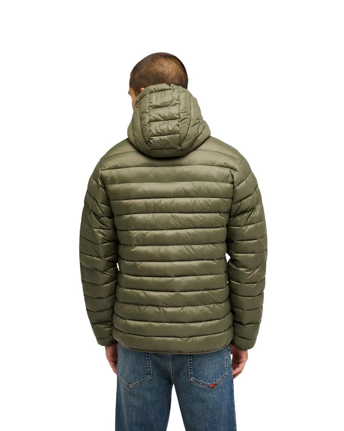 Isolatiejack met capuchon SCALY HOOD Grün Heren 2/4
