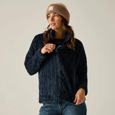 Dames ayana fleece met volledige ritssluiting