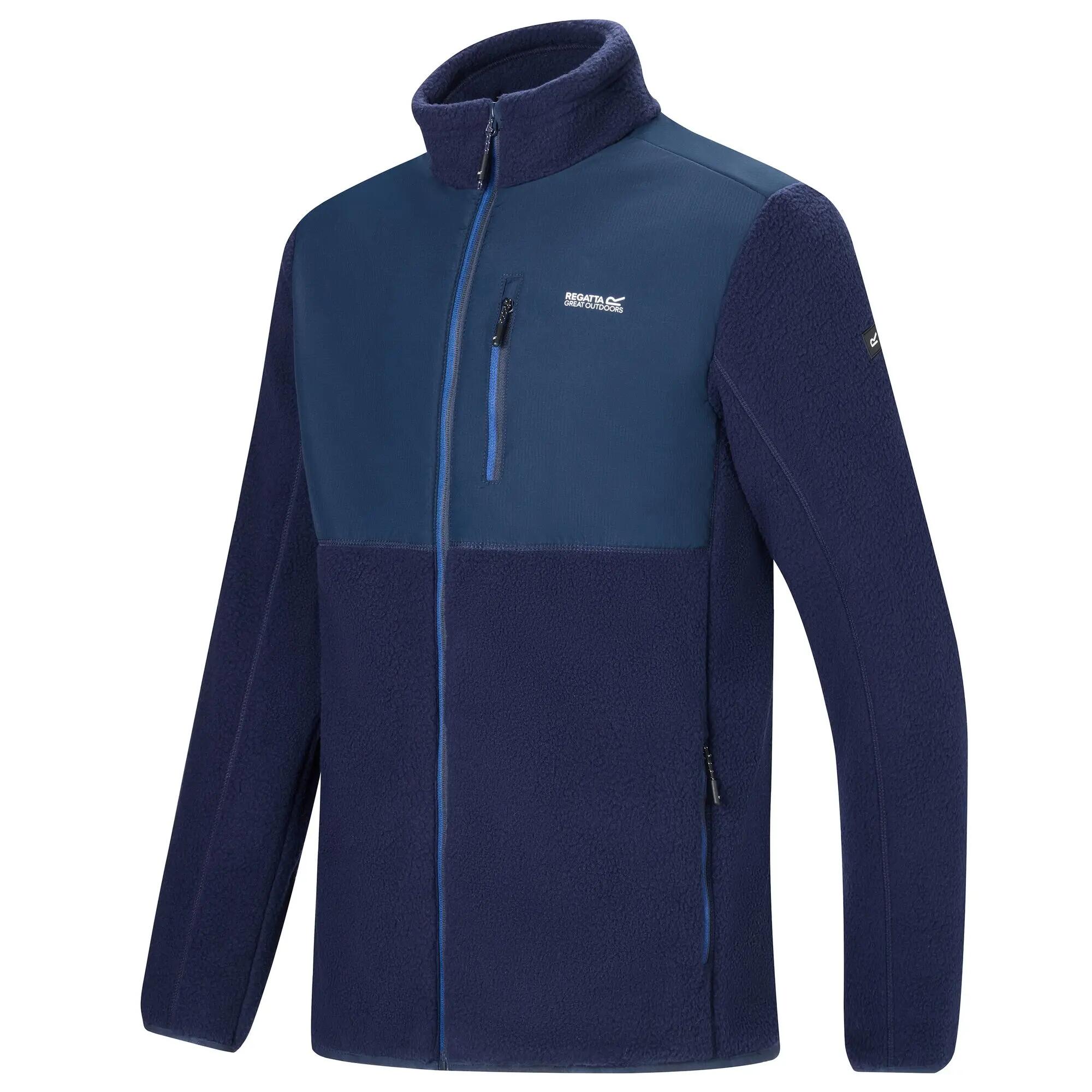 Forro polar Morran para hombre, resistente al agua y con cremallera completa. 8/11