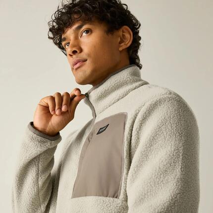 Polaire zippée intégrale Frankie Borg pour homme