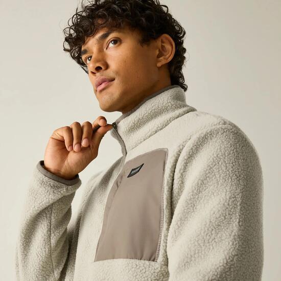 Polaire zippée intégrale Frankie Borg pour homme