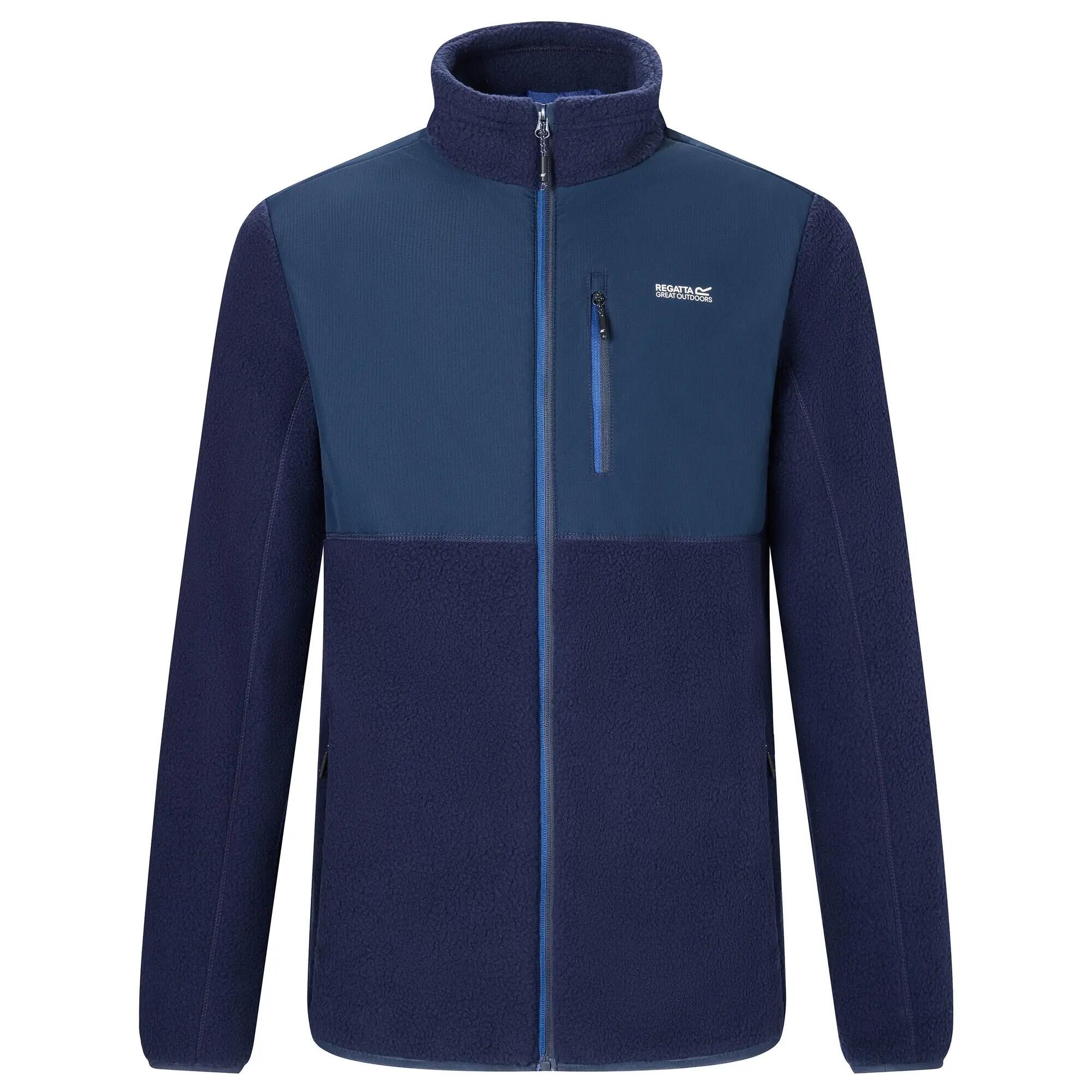 Forro polar Morran para hombre, resistente al agua y con cremallera completa. 7/11