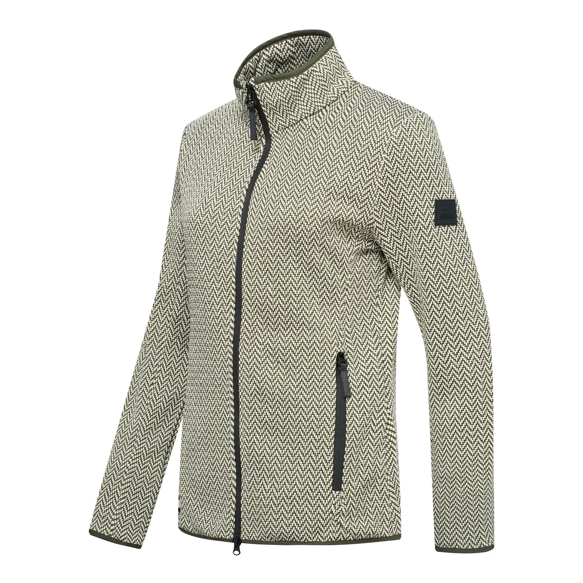Dames Elzie Fleece met volledige ritssluiting 8/10