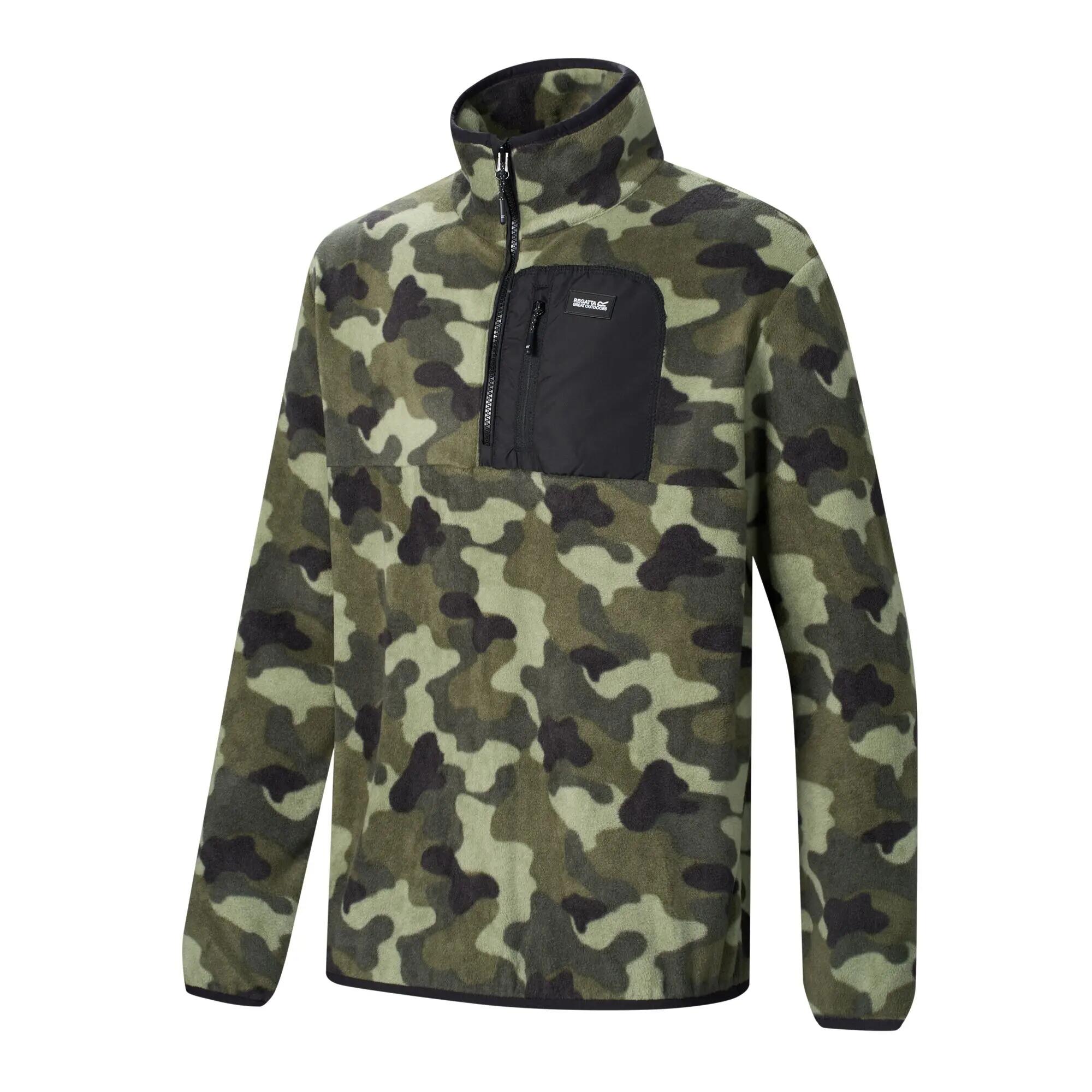 Frankie Fleecejacke für Herren mit halbem Reißverschluss 8/10