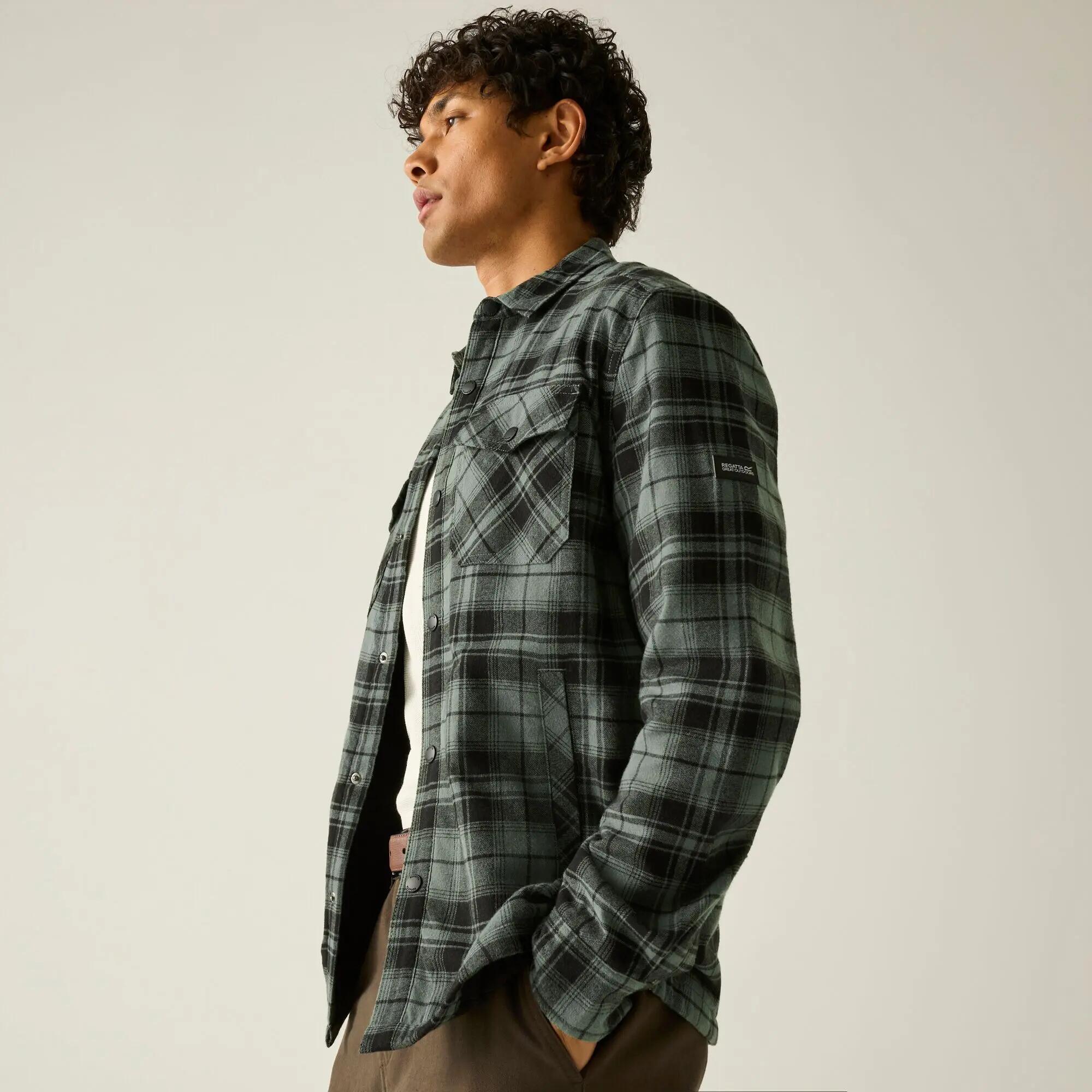 Spennith Shacket Shirt mit Fleecefutter für Herren 6/10