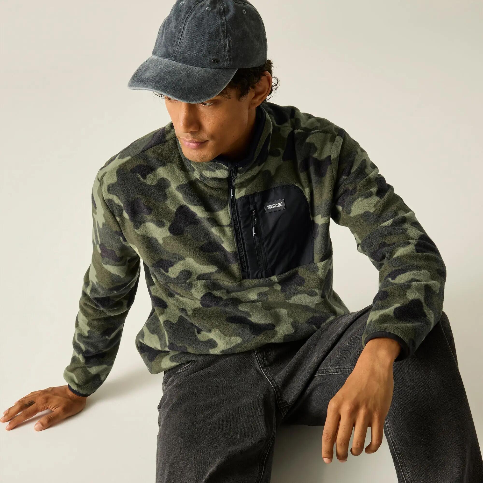 Frankie Fleecejacke für Herren mit halbem Reißverschluss 6/10